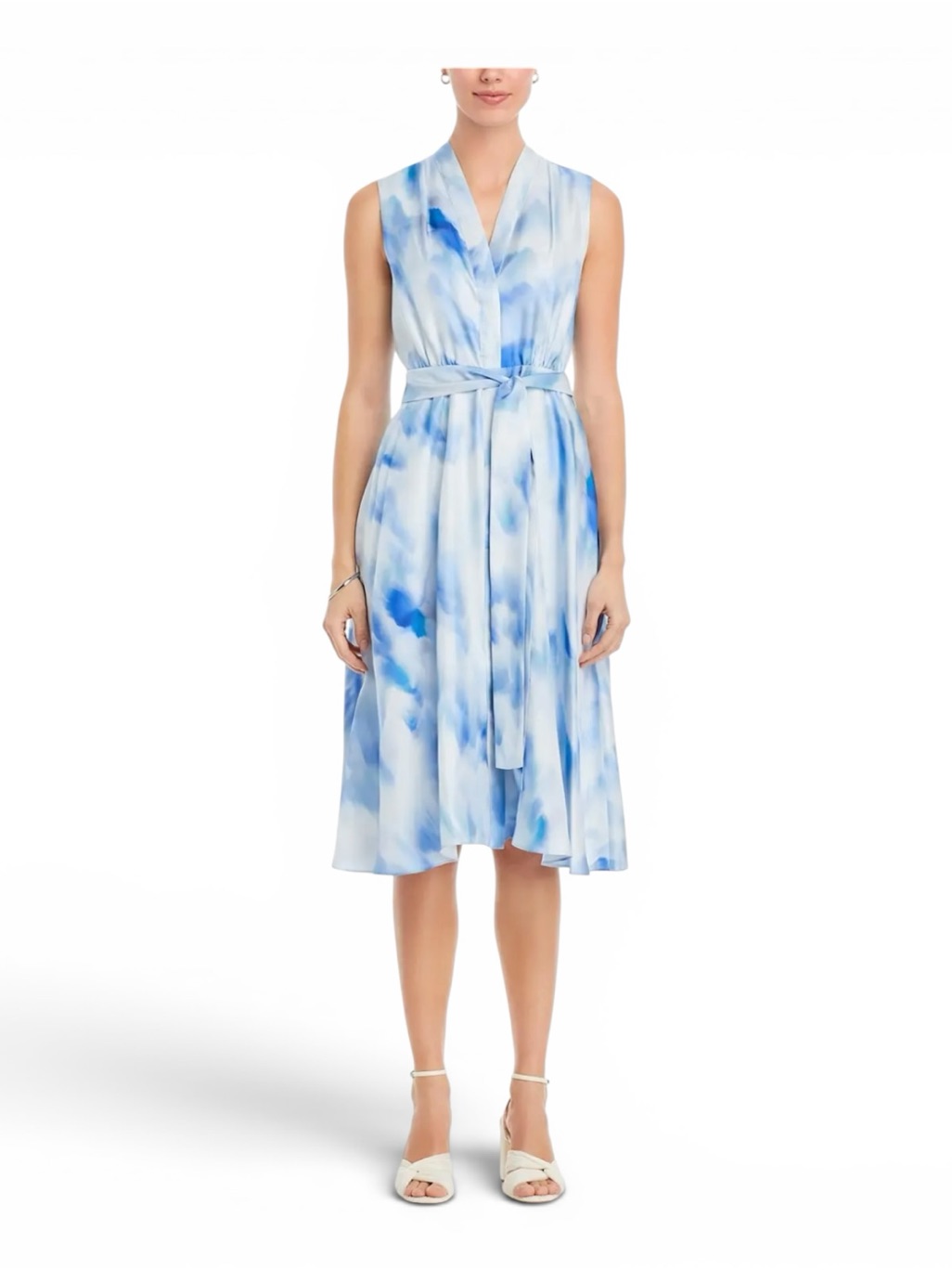 Kobi Halperin Lexa Printed Silk Dress Nwt